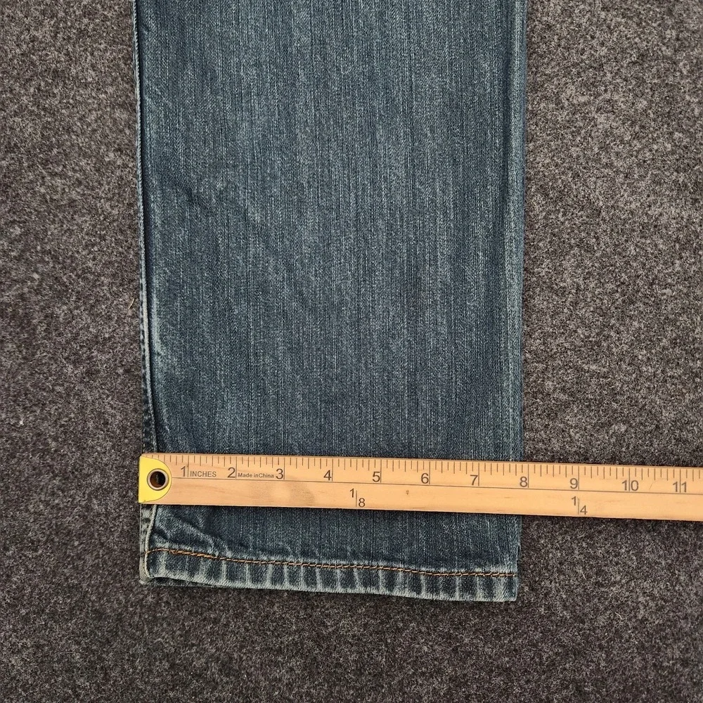 Levis 514 34x30 Mens Blue Denim Straight Leg‎ Medium Wash Jeans